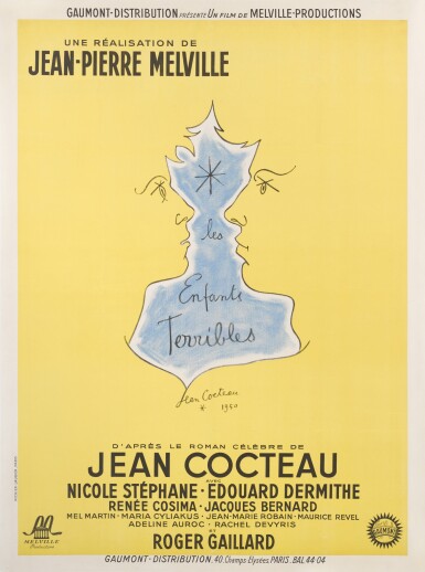 View full screen - View 1 of Lot 70. Les Enfants Terribles (1950), style B poster, French.