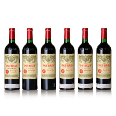 View full screen - View 1 of Lot 9. Petrus 2005 (12 BT).