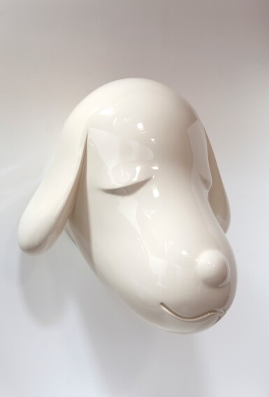 View full screen - View 1 of Lot 512. Yoshitomo Nara 奈良美智 | Big Pup Head 大頭狗.