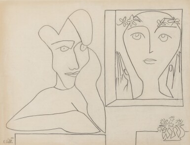 View full screen - View 1 of Lot 18. FRANÇOISE GILOT | EXALTATION OF THE POET.