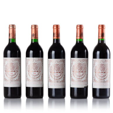 View full screen - View 1 of Lot 592. Château Pichon Longueville, Baron 1990 (9 BT).