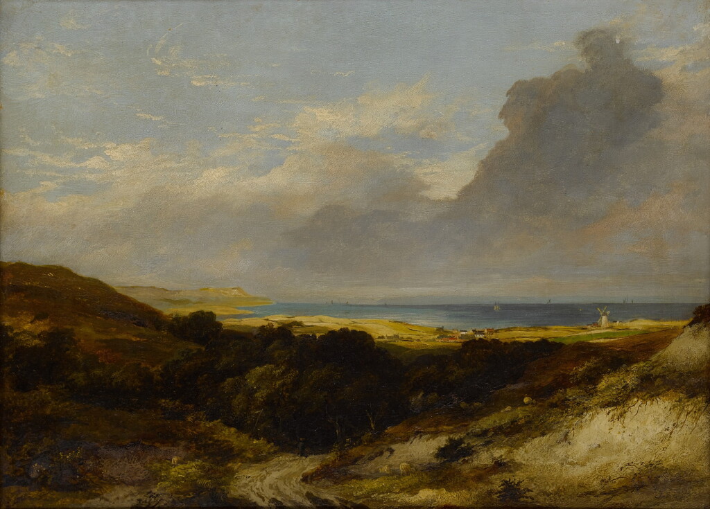 View full screen - View 1 of Lot 450. Coastal Landscape.