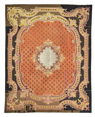 View full screen - View 1 of Lot 163. A Continental Needlepoint Carpet, mid-19th Century.