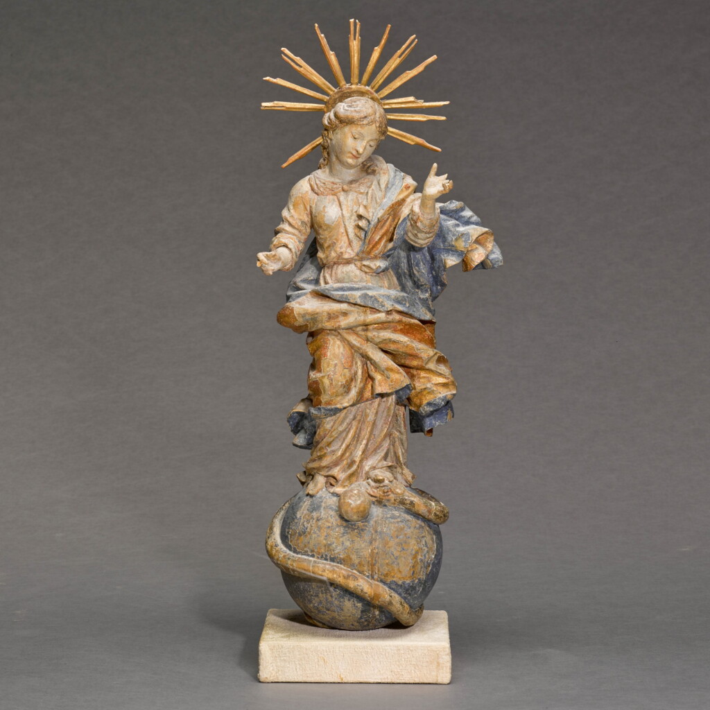 View full screen - View 1 of Lot 48. Southern German, 17th century | Virgin of the Apocalypse.
