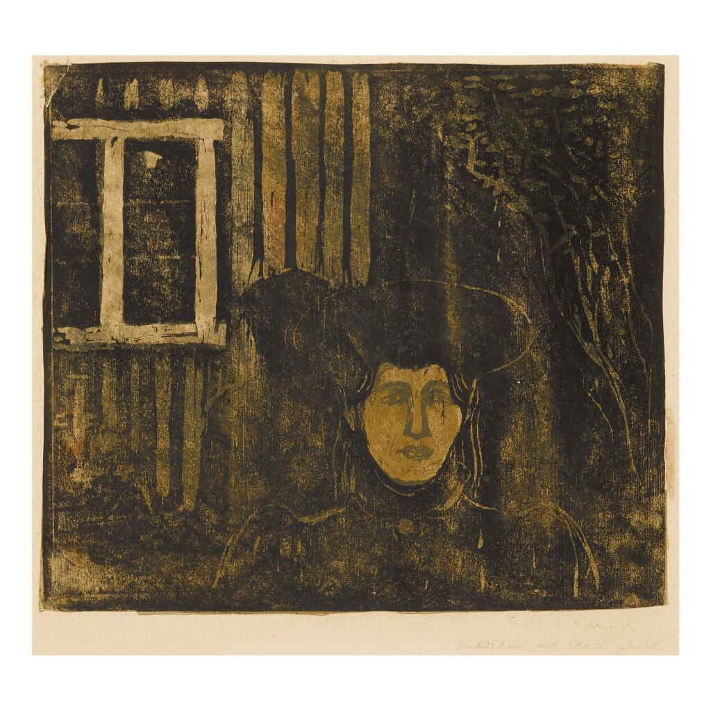 View full screen - View 1 of Lot 12. EDVARD MUNCH | MOONLIGHT I (SCH. 81A; W. 90).