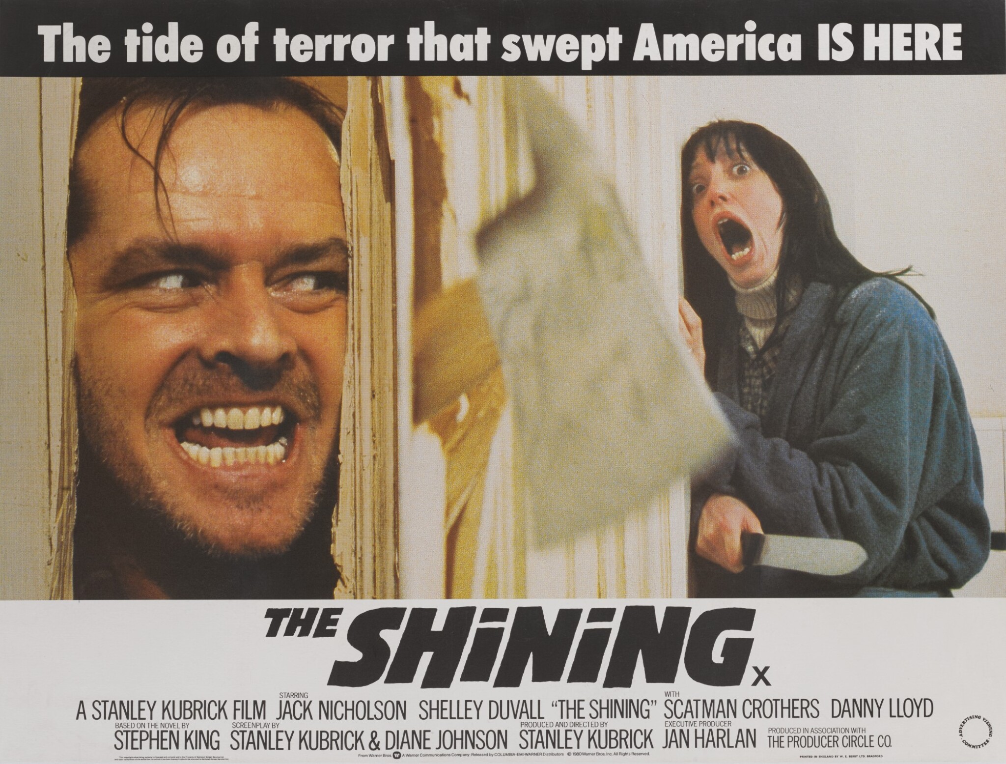 THE SHINING (1980) POSTER, BRITISH | Original Film Posters Online | 2020 | Sotheby's