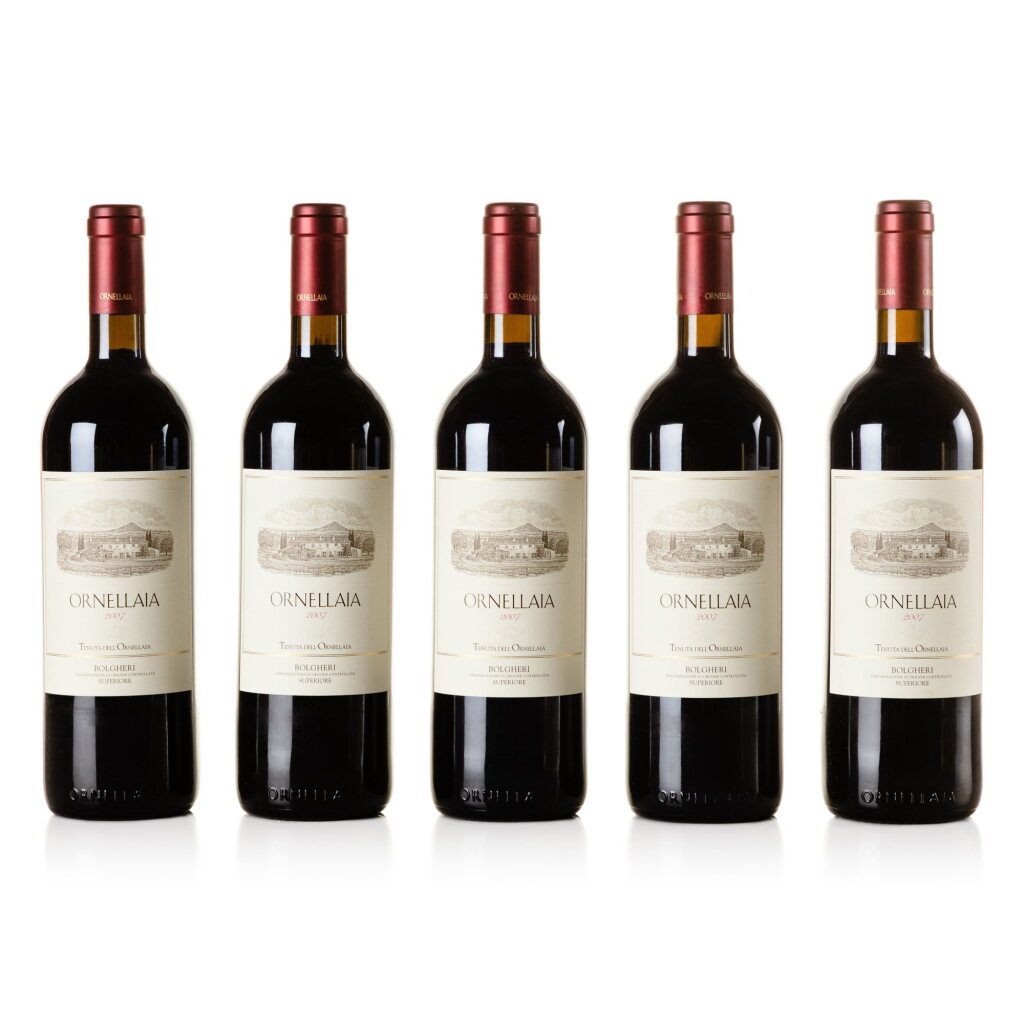 View full screen - View 1 of Lot 719. Ornellaia 2007 (5 BT).