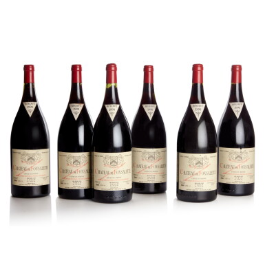 View full screen - View 1 of Lot 1556. Château de Fonsalette, Côtes Du Rhône Cuvée Syrah Réserve 1990 (6 MAG).