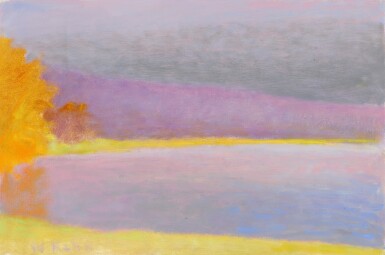 View full screen - View 1 of Lot 137. Foggy Shore.