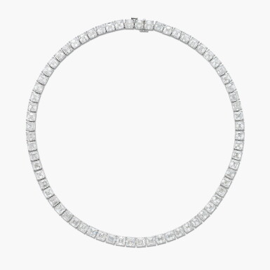 View full screen - View 1 of Lot 3. Diamond Necklace.