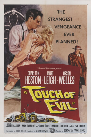 View full screen - View 1 of Lot 112. TOUCH OF EVIL (1958) POSTER, US.