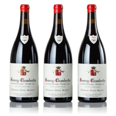 View full screen - View 1 of Lot 187. Gevrey Chambertin, Lavaux St. Jacques 2018 Denis Mortet (6 MAG).