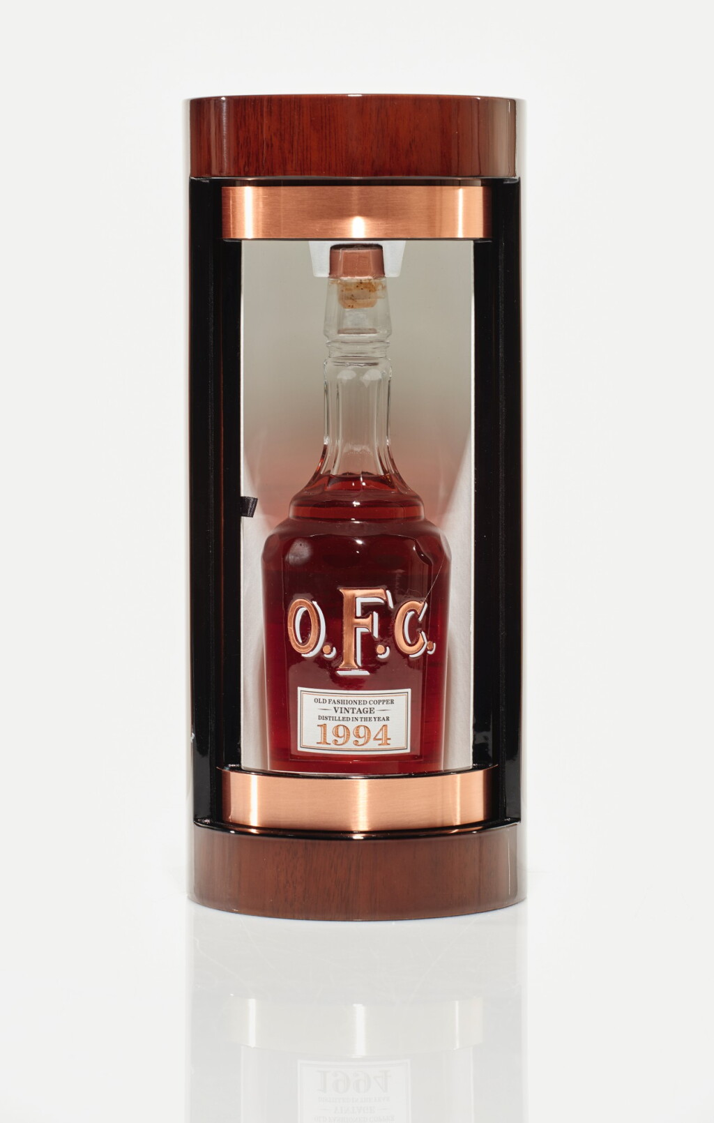 View full screen - View 1 of Lot 66. Old Fashion Copper OFC Bourbon 45.0 abv 1994 (1 BT75cl).