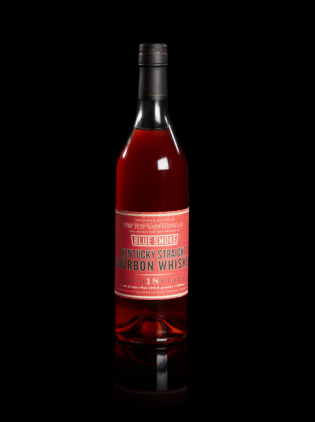 View full screen - View 1 of Lot 166. Old Rip Van Winkle 18 Year Old Blue Smoke 92.6 Proof NV (1 Bottle 75cl).