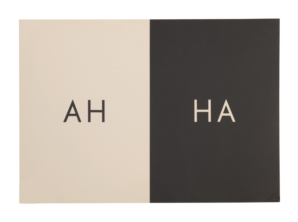 全螢幕檢視 - 查看272BRUCE NAUMAN | AH HA (C. 32)的1