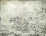 Landscape with Herders and their Animals at rest