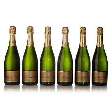 View full screen - View 1 of Lot 533. Delamotte, Blanc de Blancs 2002 (6 BT).