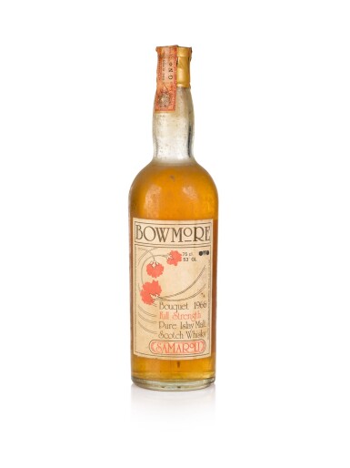 View full screen - View 1 of Lot 98. Bowmore Samaroli Bouquet 53.0 abv 1966.