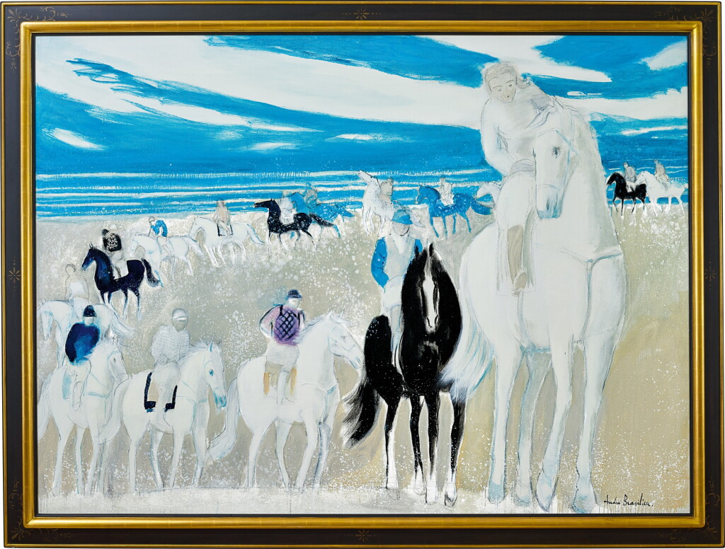 View full screen - View 1 of Lot 1050. André Brasilier 安德烈・布拉吉利 | Grande cavalcade camarguaise 大卡瑪爾格騎兵隊.