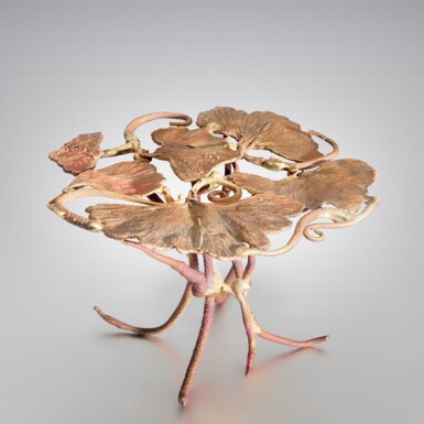 View full screen - View 1 of Lot 11. "Ginkgo" Table Maquette.