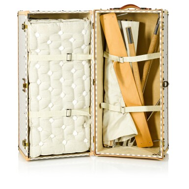 Malle de voyage damier c.1930 - Bagage Collection Malle de voyage damier c.1930 - Bagage Collection