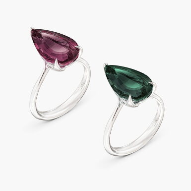 View full screen - View 1 of Lot 1695. Alexandrite Ring | 7.08 克拉 天然「巴西」未經處理亞歷山大變色石 戒指.