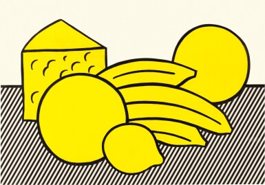 View full screen - View 1 of Lot 227. Yellow Still Life (Study).