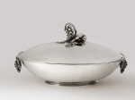 A Danish Silver Vegetable Dish and Cover, No. 408B, Georg Jensen Silversmithy, Copenhagen, 1945–1977