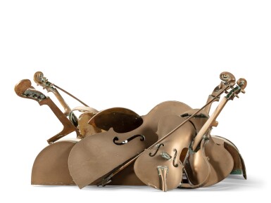 View full screen - View 1 of Lot 27. Table violons.