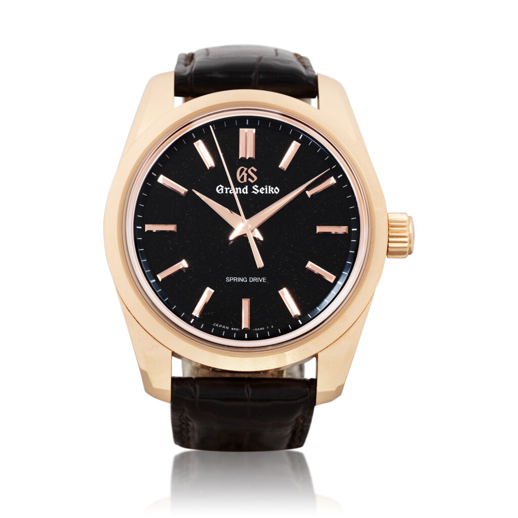View full screen - View 1 of Lot 1052. Spring Drive, Ref. SBGD202 Montre bracelet en or rose avec réserve de marche de 8 jours et indication de reserve| Pink gold wristwatch with 8-day power reserve and power reserve indication Vers 2018 | Circa 2018.