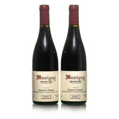 View full screen - View 1 of Lot 21. Musigny 2005 Domaine Georges Roumier (2 BT).