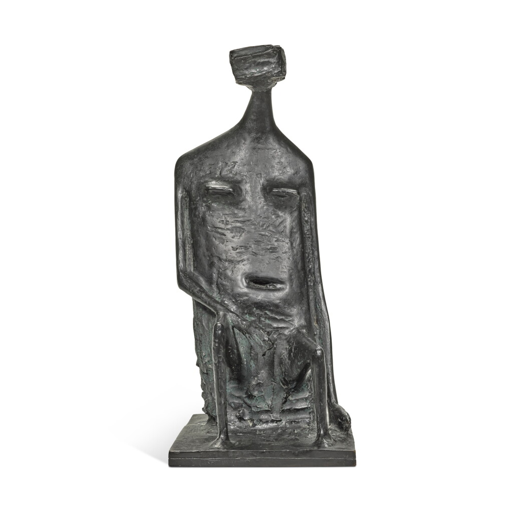 View full screen - View 1 of Lot 622. Seated woman with Square Head (Version B).