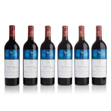 View full screen - View 1 of Lot 261. Château Mouton Rothschild 2008 (12 BT).
