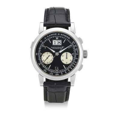 View full screen - View 1 of Lot 52. A. LANGE & SÖHNE | DATOGRAPH, REFERENCE 403.035F, A PLATINUM FLYBACK CHRONOGRAPH WRISTWATCH WITH DATE, CIRCA 2012.