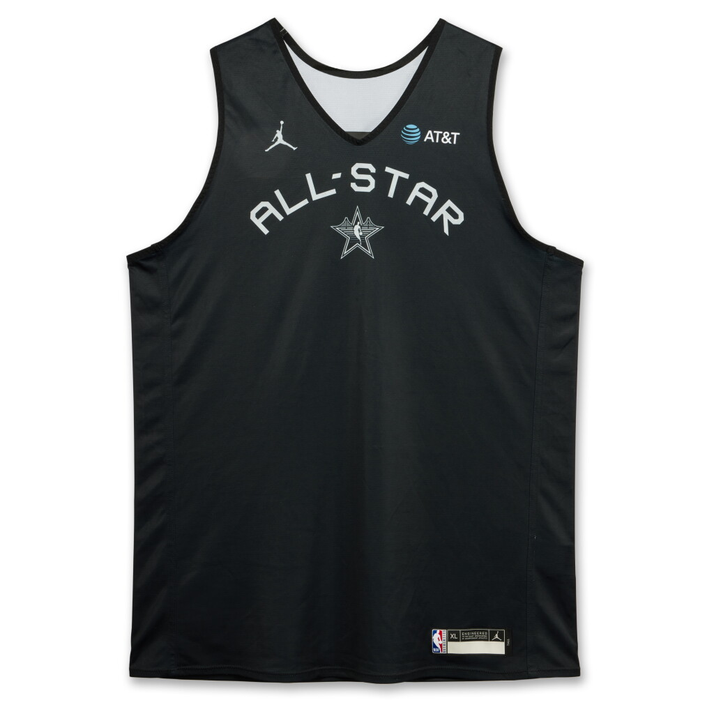 View full screen - View 1 of Lot 203. Jaylen Brown Worn ‘NBA All-Star Game’ Practice Jersey.