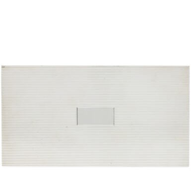 View full screen - View 1 of Lot 141. Vintage Silver-Plated Cigarette Box, Circa 1970's.