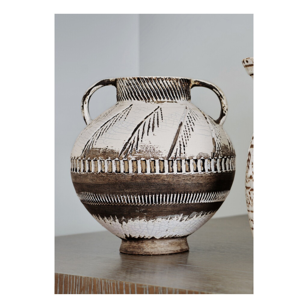 View full screen - View 1 of Lot 101. Two-Handled Vase.