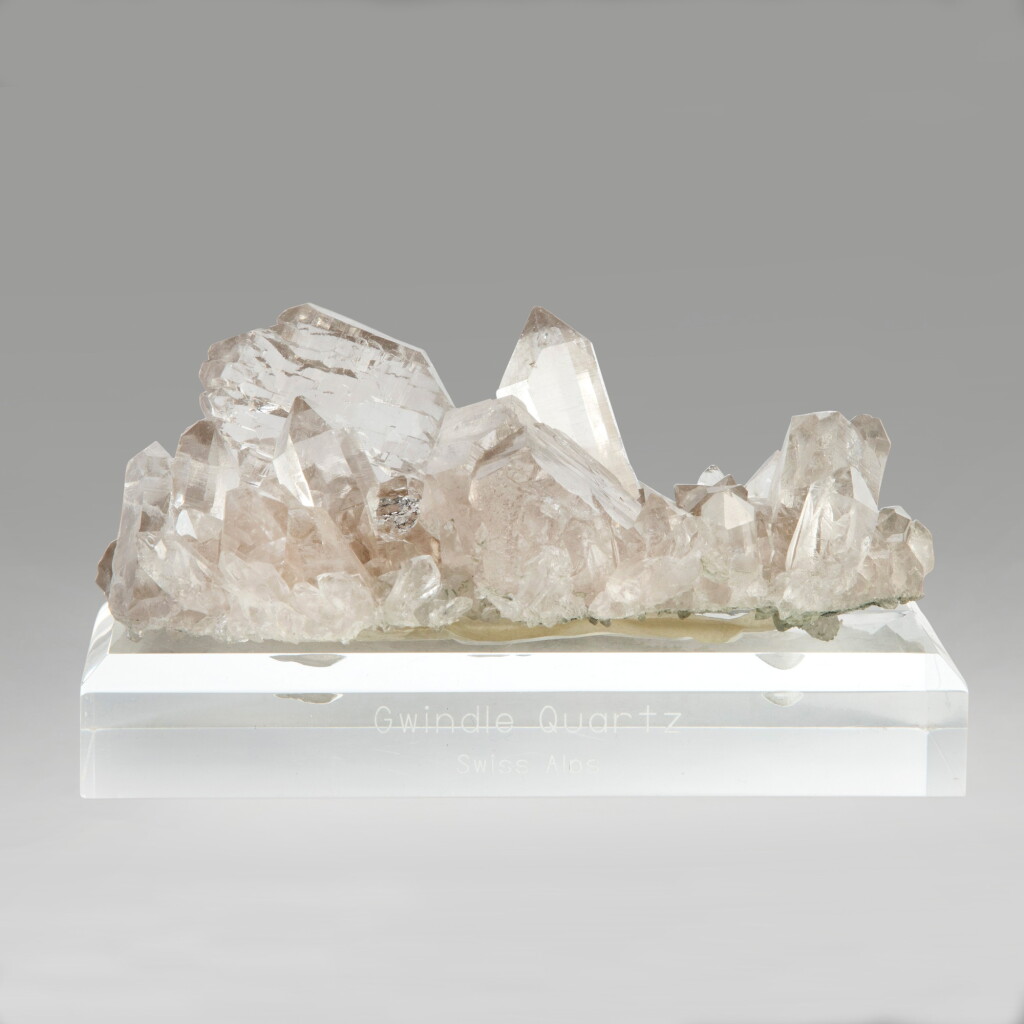 View full screen - View 1 of Lot 214. A Fine Smoky Quartz var Gwindel.