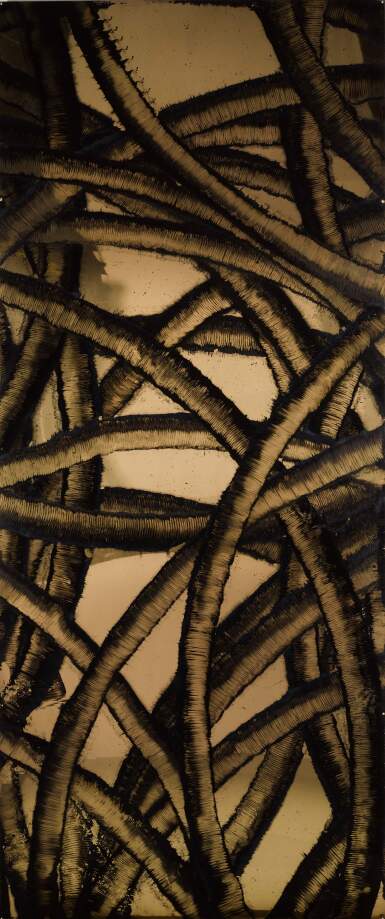 View full screen - View 1 of Lot 100. AARON YOUNG | UNTITLED SINGLE (24KT GOLD PLATE).