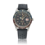 'Pepsi' GMT-Master, ref. 6542 Stainless steel dual time zone wristwatch with date Circa 1956