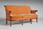 A Directoire Mahogany Canapé in the manner of Georges Jacob, Circa 1795