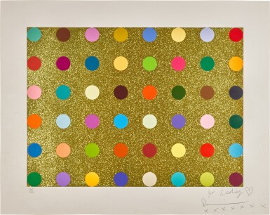 View full screen - View 1 of Lot 99. Untitled (Gold Gift Spot).