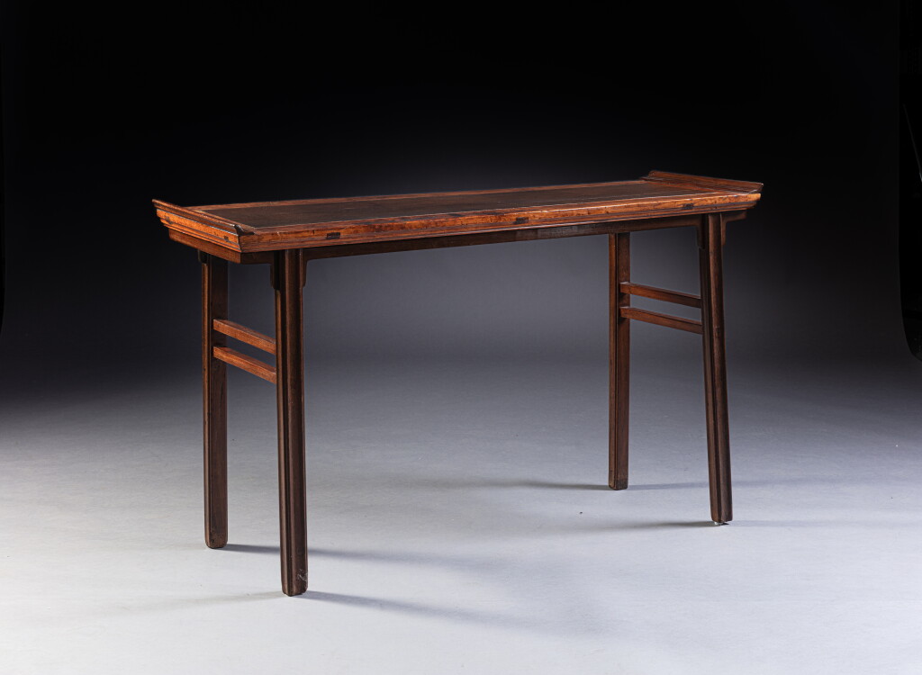 View full screen - View 1 of Lot 37. A 'jichimu' altar table, Qing dynasty, 18th century.