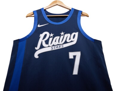 View full screen - View 1 of Lot 39. Chet Holmgren Game Worn ‘Rising Stars’ Complete Uniform .