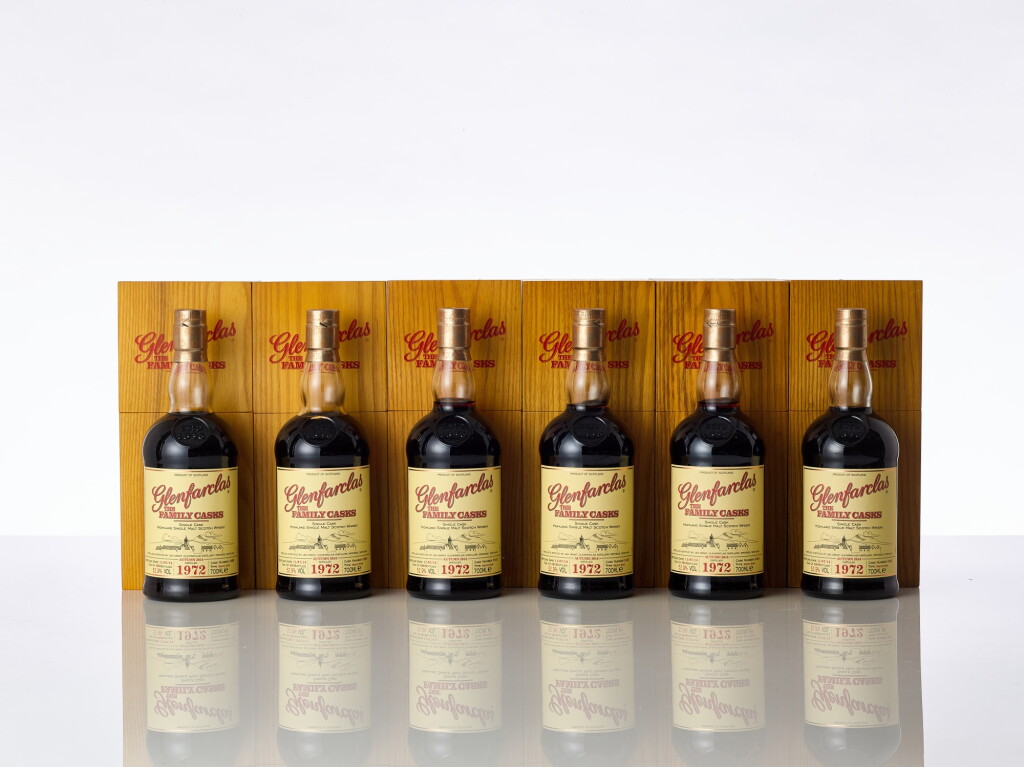 View full screen - View 1 of Lot 1071. Glenfarclas Family Cask #3483 52.9 abv 1972 (6 BT70).