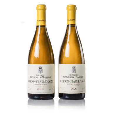 View full screen - View 1 of Lot 293. Corton Charlemagne 2019/2020 Bonneau du Martray (2 BT).