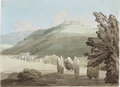 View full screen - View 1 of Lot 13. Castel Madama, above the River Aniene, near Tivoli.