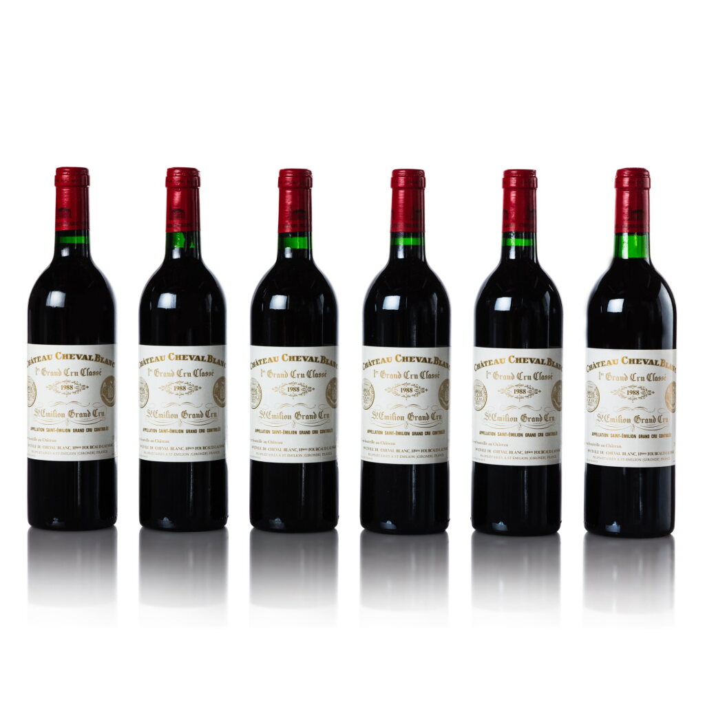 View full screen - View 1 of Lot 3632. Château Cheval Blanc 1988 (12 BT).