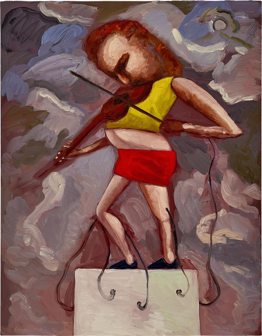 View full screen - View 1 of Lot 405. Robot Playing Violin.