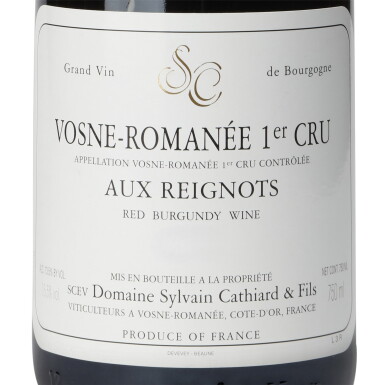 View full screen - View 1 of Lot 43. Vosne Romanée, Aux Reignots 2020 Sylvain Cathiard (4 BT).